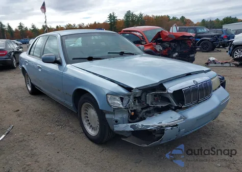 2000 Mercury Grand Marquis Ls from USA, damaged, VIN 2MEFM75W3YX671193
